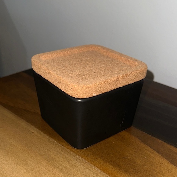 Better Homes And Gardens Other - Better Homes and Gardens Black Storage Box With Cork Lid Set of 3